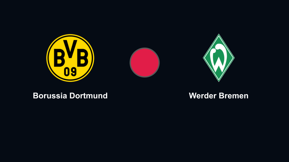 Cuộc đối đầu chiến thuật giữa Borussia Dortmund và Werder Bremen tại Signal Iduna Park