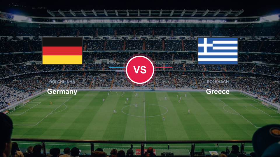 Cuộc đối đầu chiến thuật nảy lửa giữa Germany và Greece tại UEFA Nations League