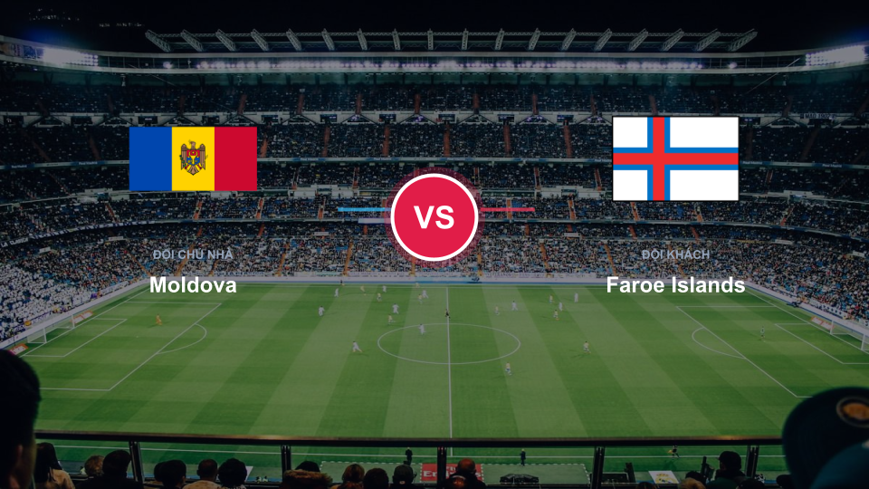 Cuộc đối đầu chiến thuật nảy lửa giữa Moldova và Faroe Islands