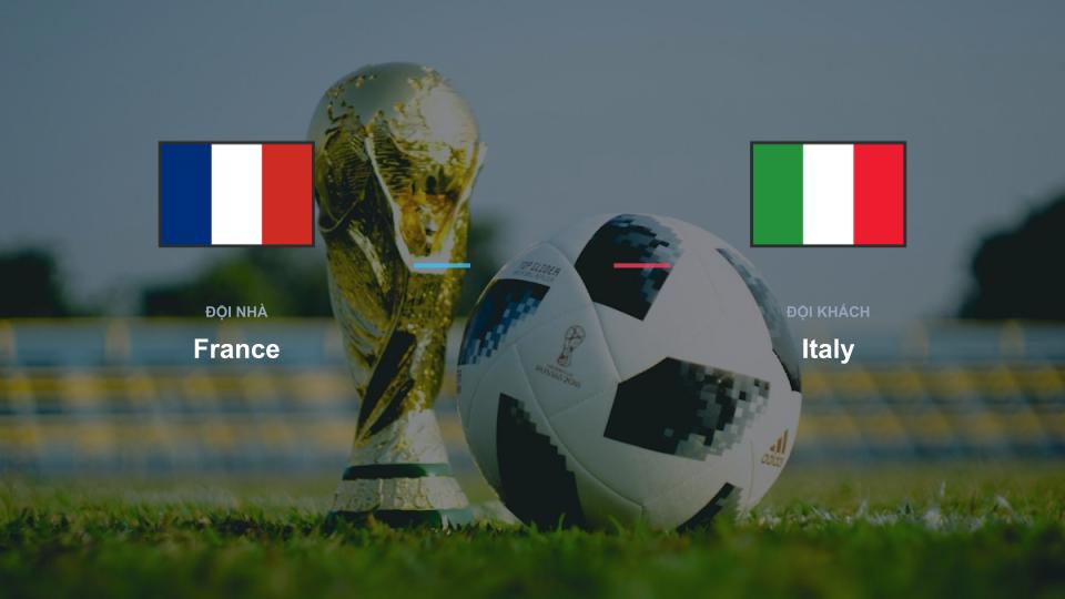 Kết quả tỉ số chính thức trận đấu France 0-0 Italy khuôn khổ giải Nhận Định - UEFA Nations League